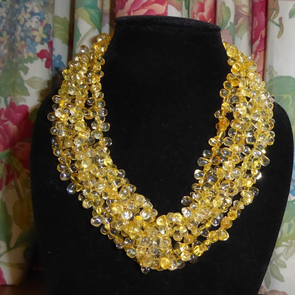 Genuine Citrine necklace